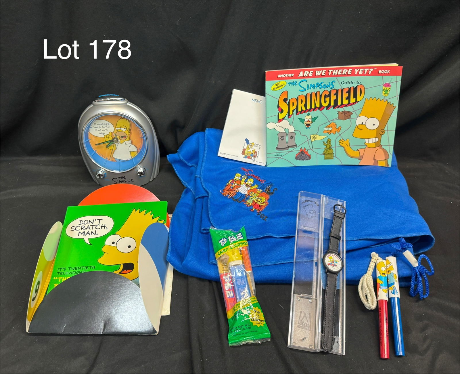 Collector's Lot of The Simpsons Novelties and Exclusive Merchandise (1 of 16)