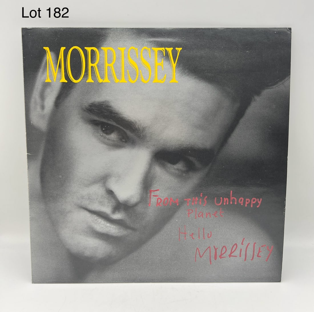 Signed Morrissey 'Ouija Board, Ouija Board' Record Single (1 of 5)