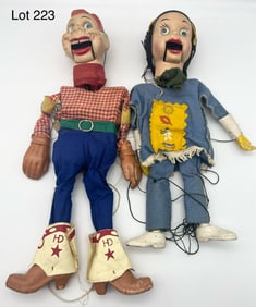 1950s "Howdy Doody" and "Summer Fall Winter Spring" Marionettes