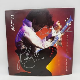 Prince 'Act II' Tourbook, Signed by the Band