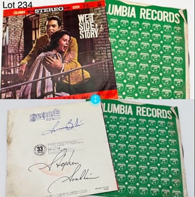 Signed 'West Side Story' 7" Vinyl
