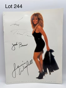 Signed Tina Turner 'Break Every Rule' World Tour Program