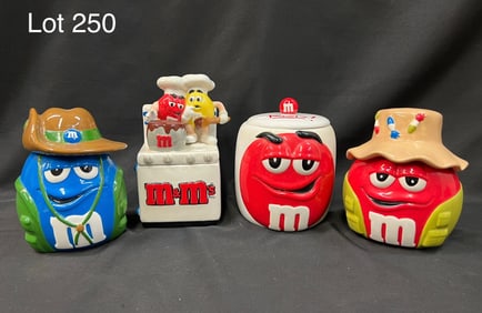 Variety of M&M Jars