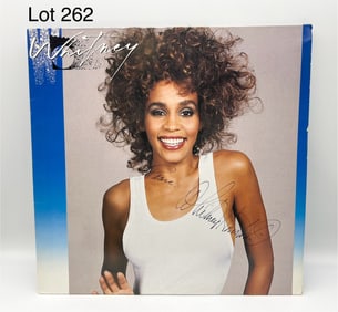 Signed Whitney Houston 'Whitney' Vinyl Record