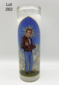 Rare Nick At Nite "Fonzie" Promotional Candle