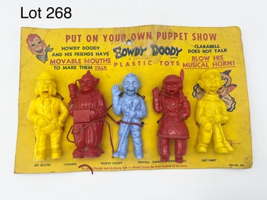 1955 Tee-Vee Toys Howdy Doody Puppet Show Set