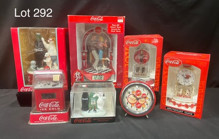 Coca-Cola Clock Lot