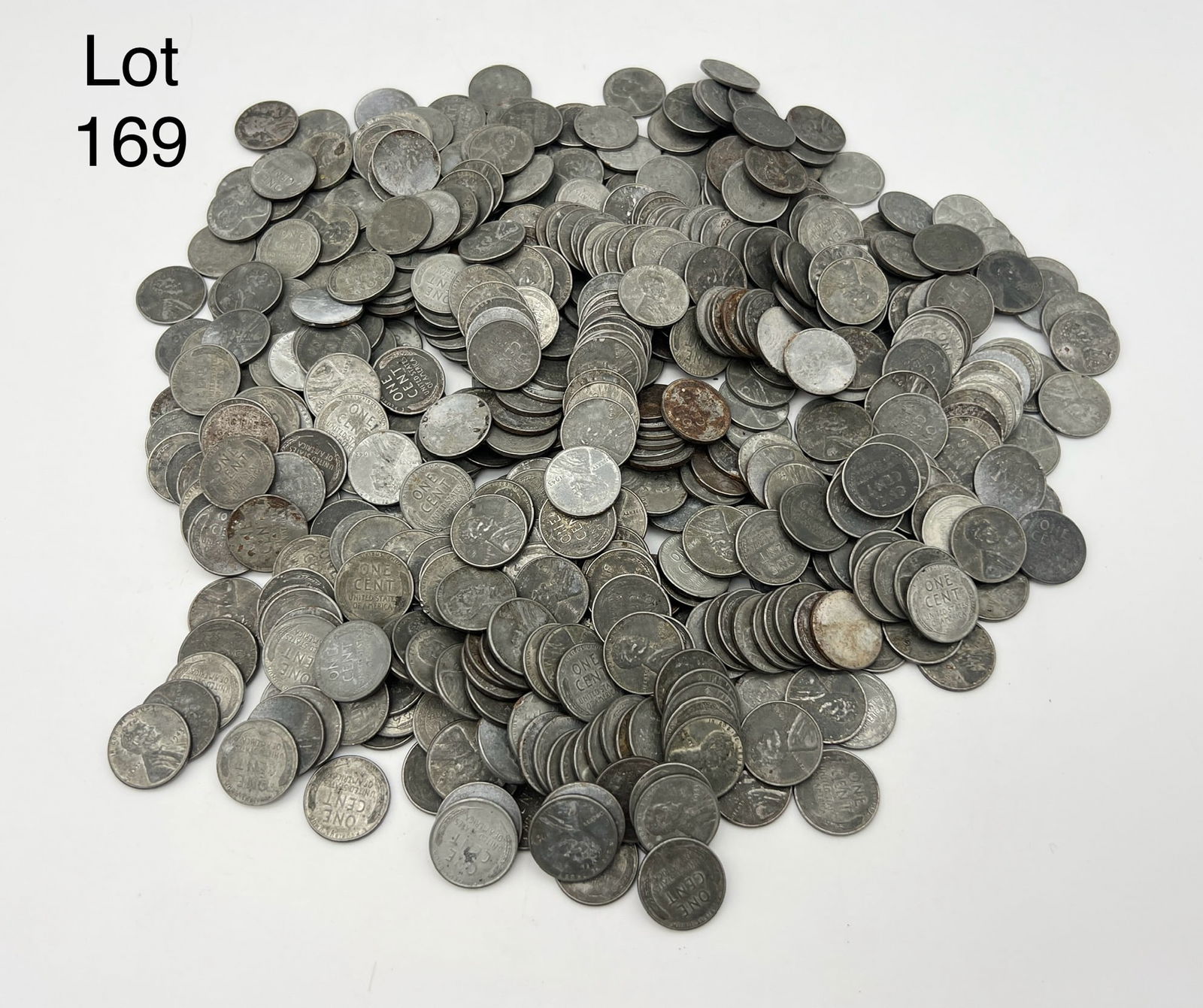 Lot of 1943 Steel Pennies (1 of 4)