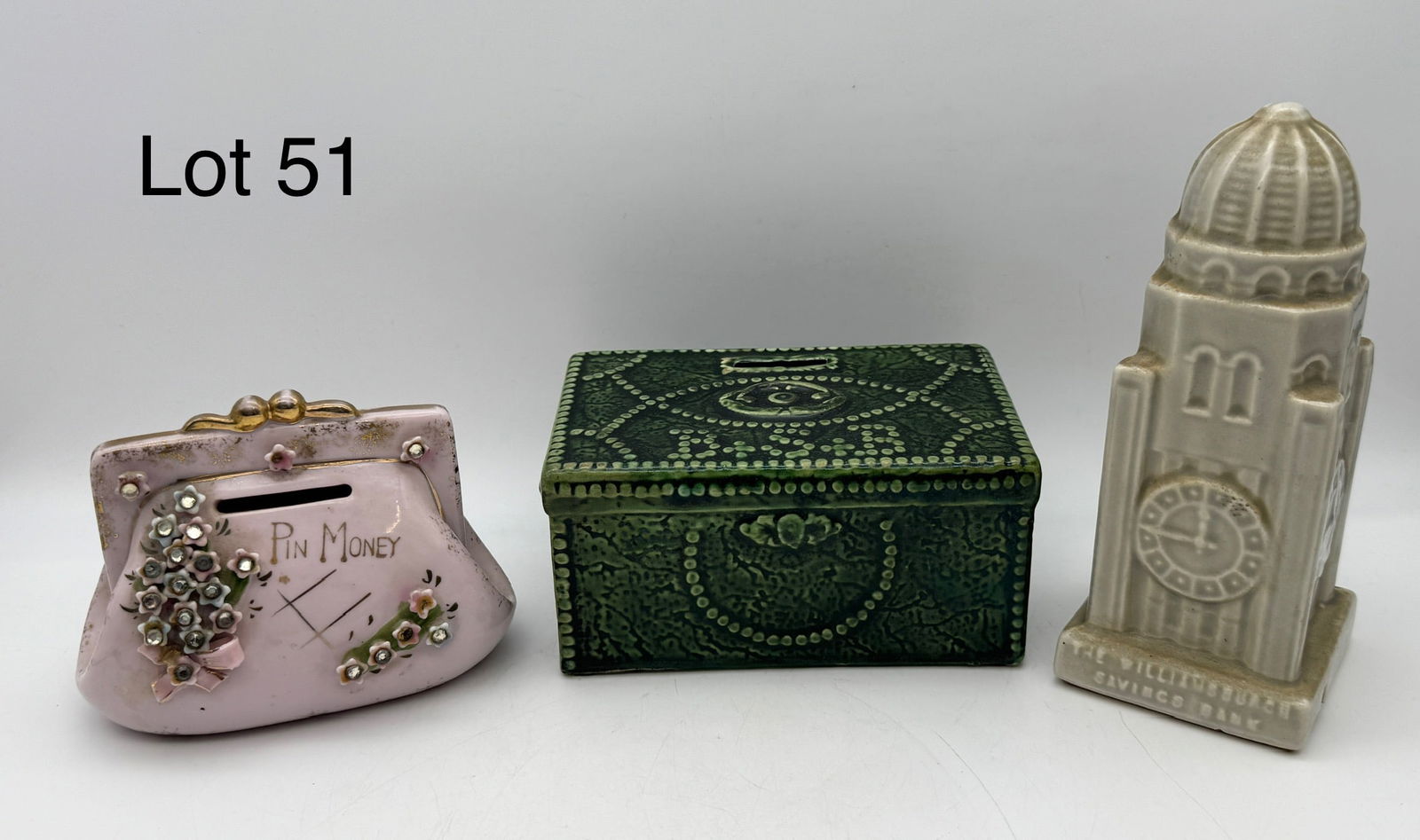 Trio of Vintage Ceramic Banks (1 of 11)