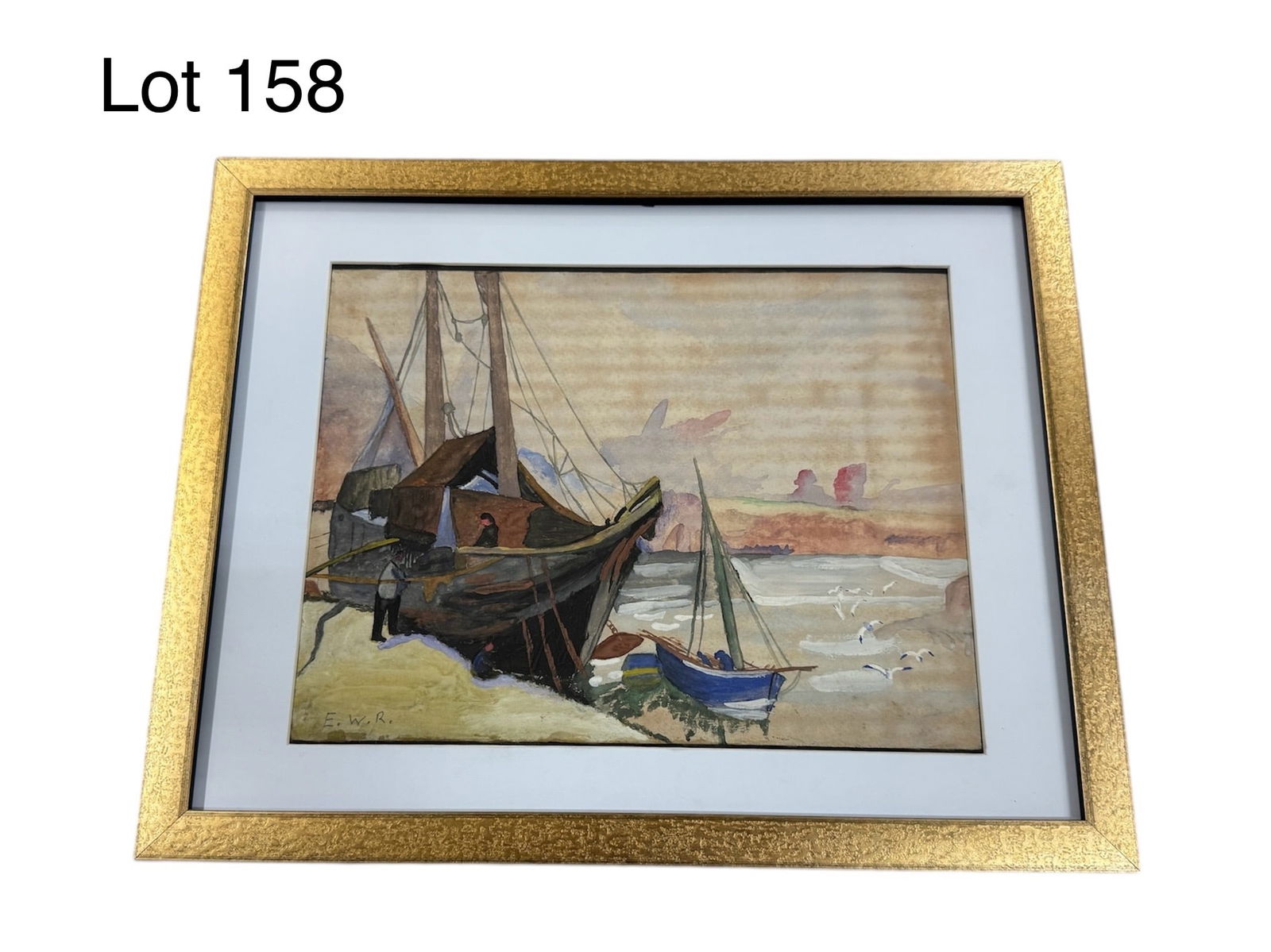 Watercolor by Edward Willis Redfield (1869-1965) (1 of 7)