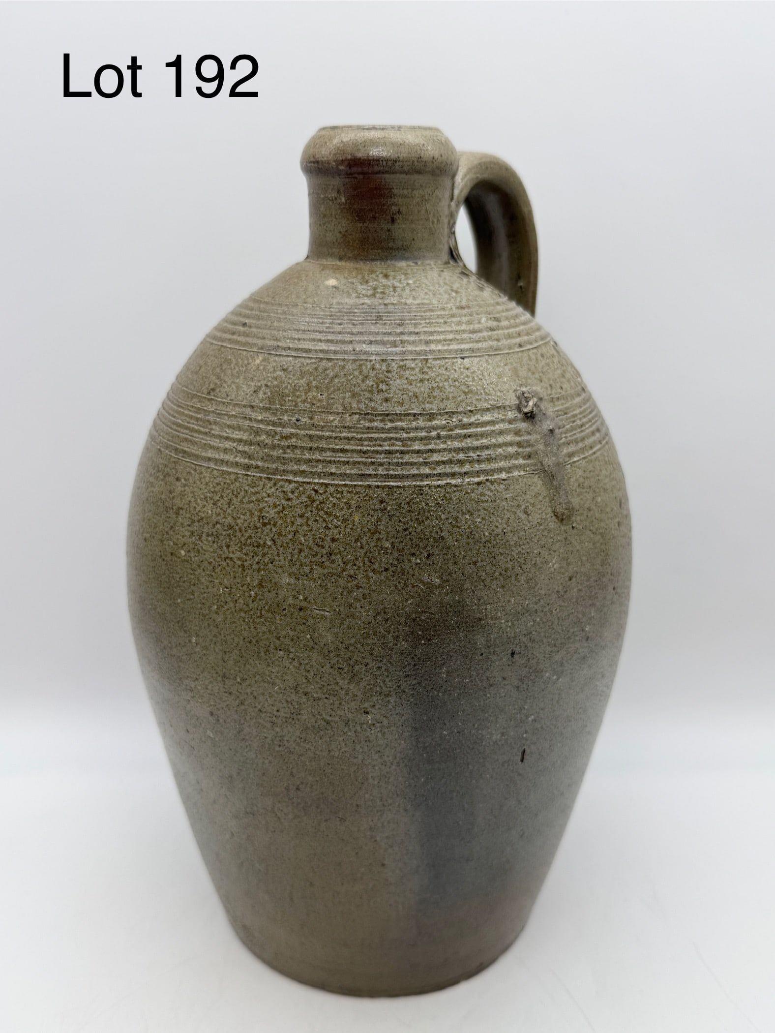 Early N.C. Stoneware Glazed Jug (1 of 10)