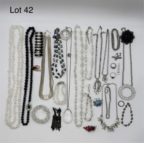 Stunning Collection of Rhinestone Costume Jewelry