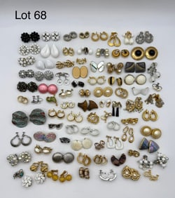 Mixed Clip-On Costume Earrings Lot