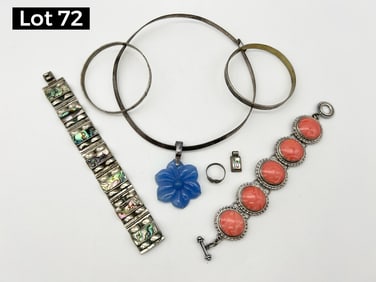 A Selection of Mexico Sterling Silver