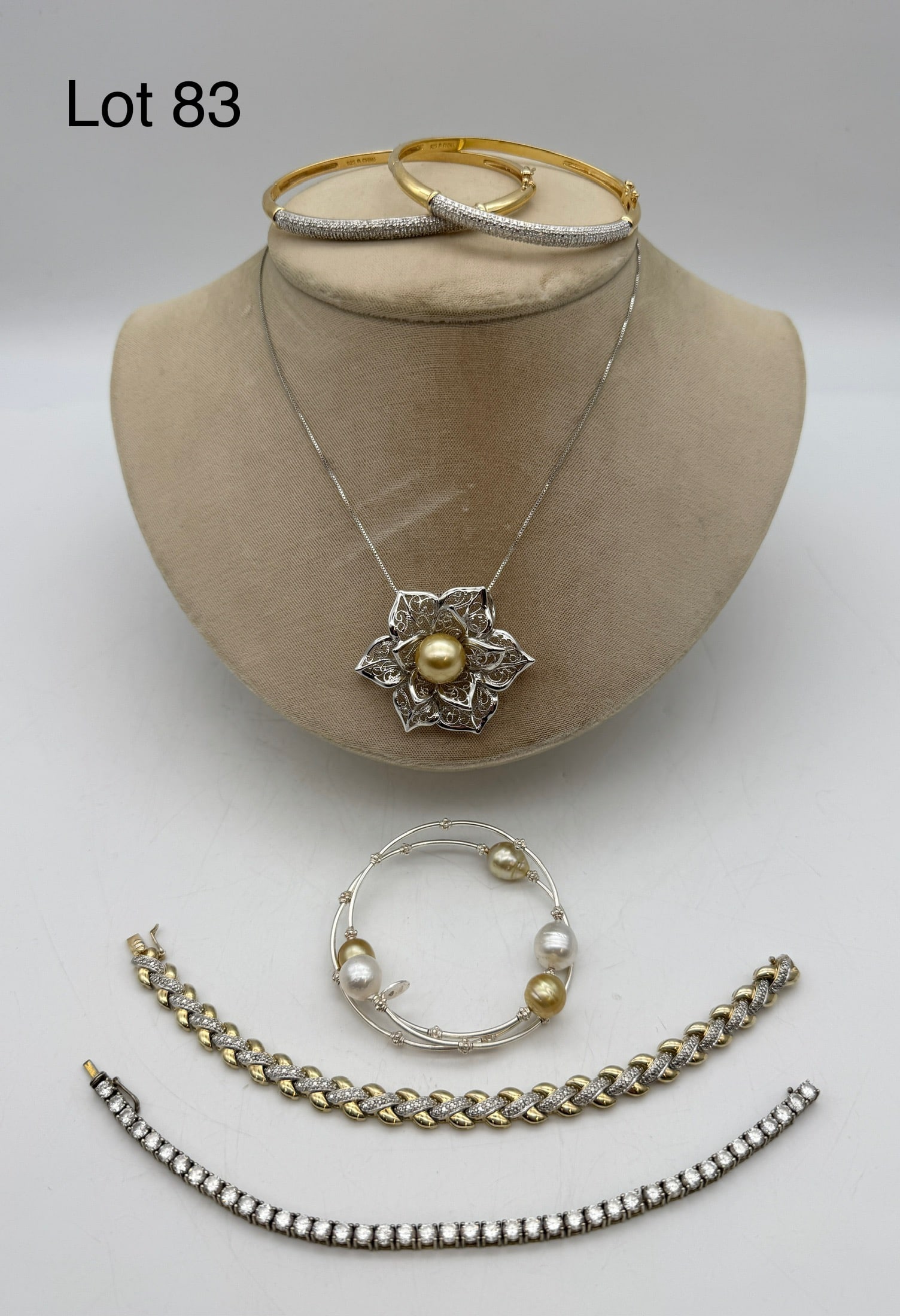 Assortment of Sterling Jewelry Inc Freshwater Pearls (1 of 8)
