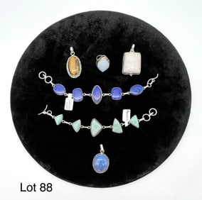 Selection of Gemstone Jewelry