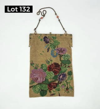 Antique Micro Beaded Purse (1 of 8)