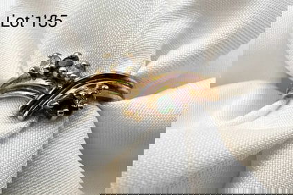 10K Gold Multi-Stone Ring