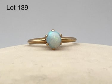 10K Opal Ring