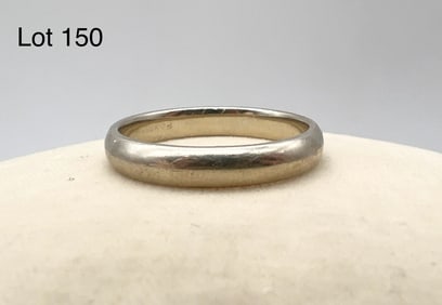 14K Gold Men's Wedding Band