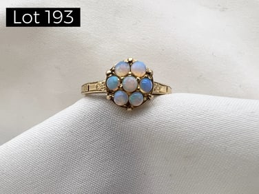 14k Gold Opal Ring