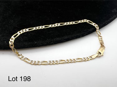 14K Two Tone Gold Bracelet