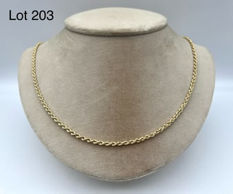 14K Gold Chain Necklace