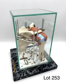 Signed 3B Scientific Anatomical Art Sculpture of a Shoulder, New