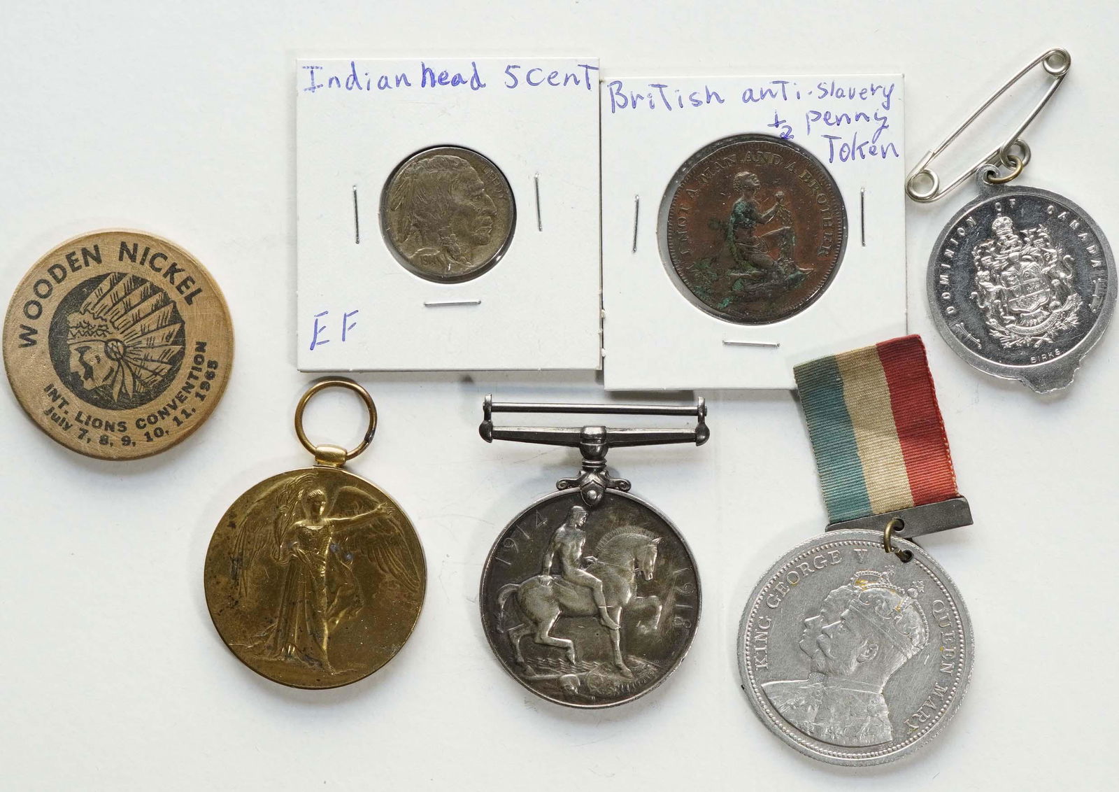Militaria;  includes British War Medal 1914-1918 (89101Gnr G.R. Hukins C.F.A.). Victory Medal (1 of 1)