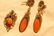 14 kt Gold Pendant & Earrings - 3