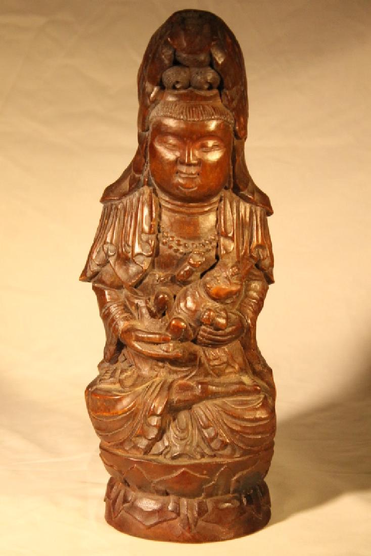 Carved Bamboo Figure (1 of 7)