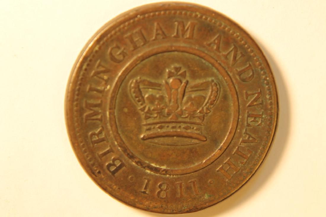 Crown Copper Company 1 Penny Token, 1811 (1 of 2)