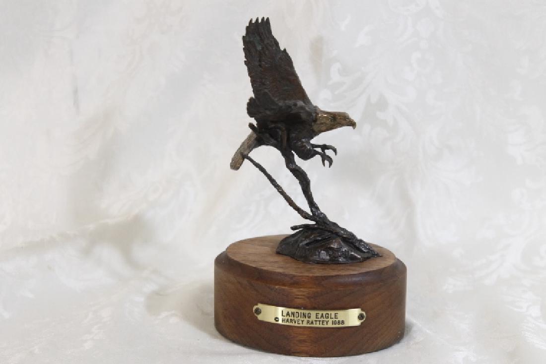Bronze Landing Eagle by Harvey Battey (1 of 7)