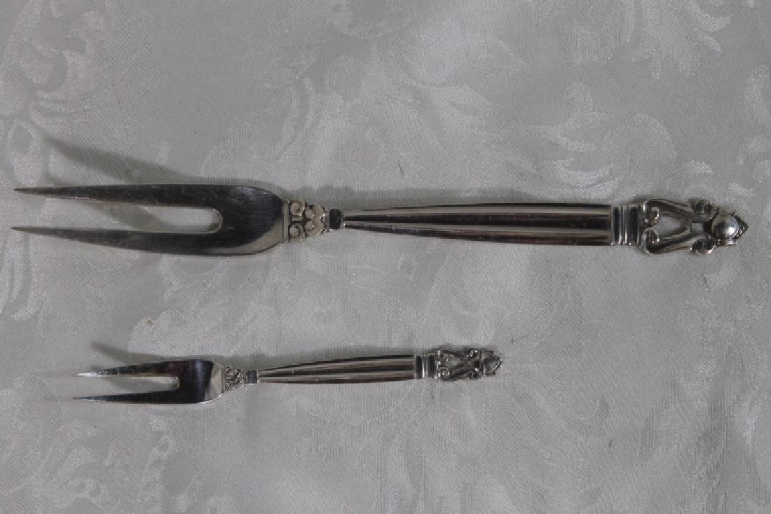 Two Georg Jensen Sterling Servers (1 of 8)