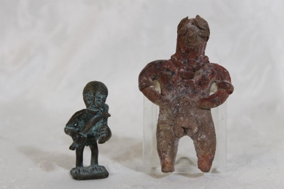 Two Small Effigy Figures (1 of 2)