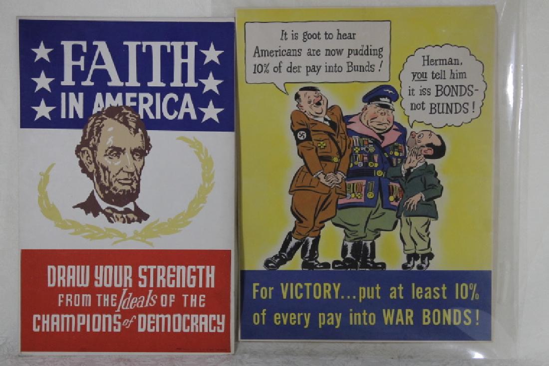 Two World War II War Posters (1 of 4)