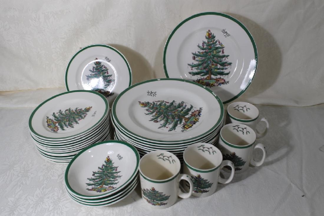 Spode Partial Service "Christmas Tree" (1 of 2)