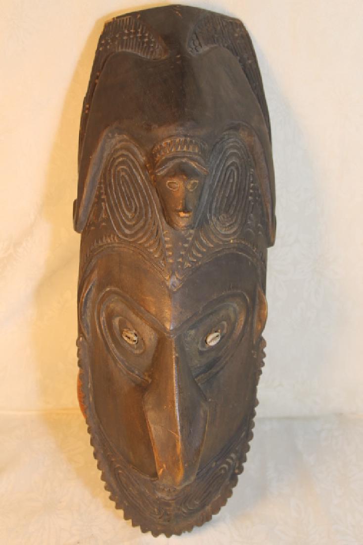 Australian Wooden Mask (1 of 4)
