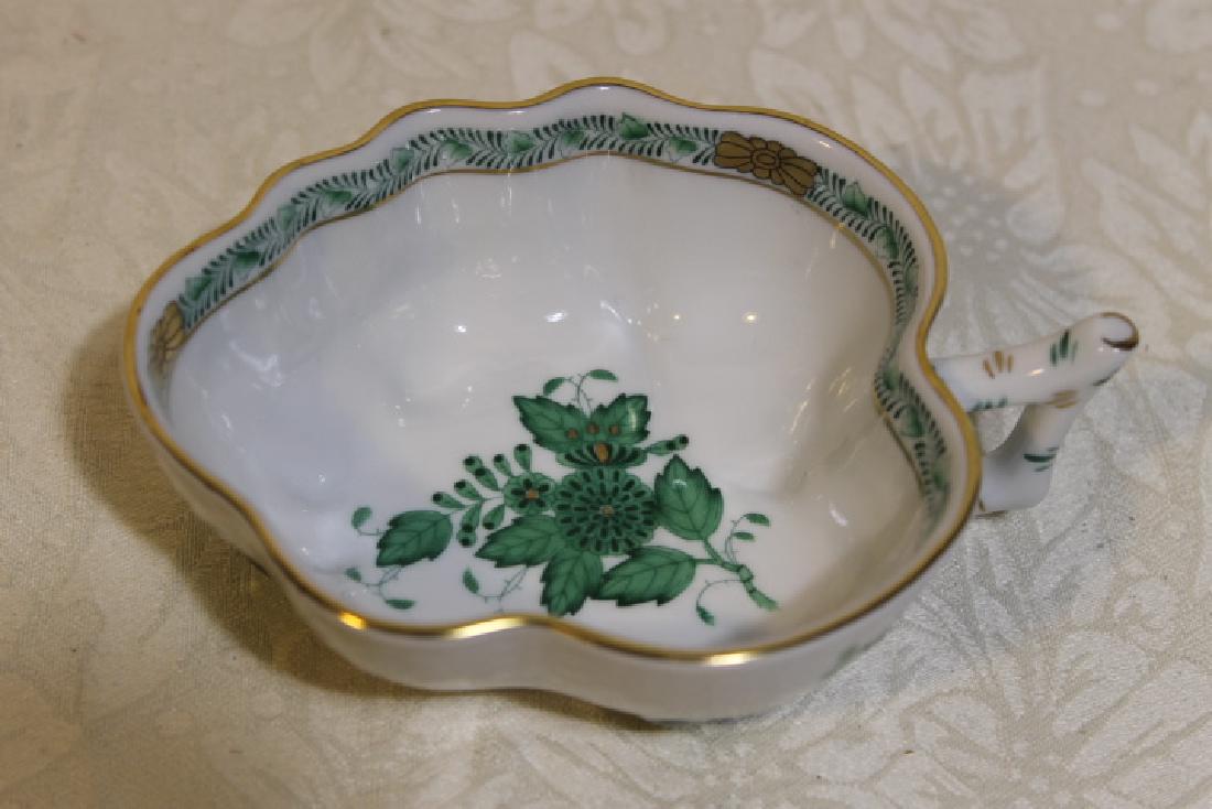 Herend "Indian Basket" Leaf Dish (1 of 4)