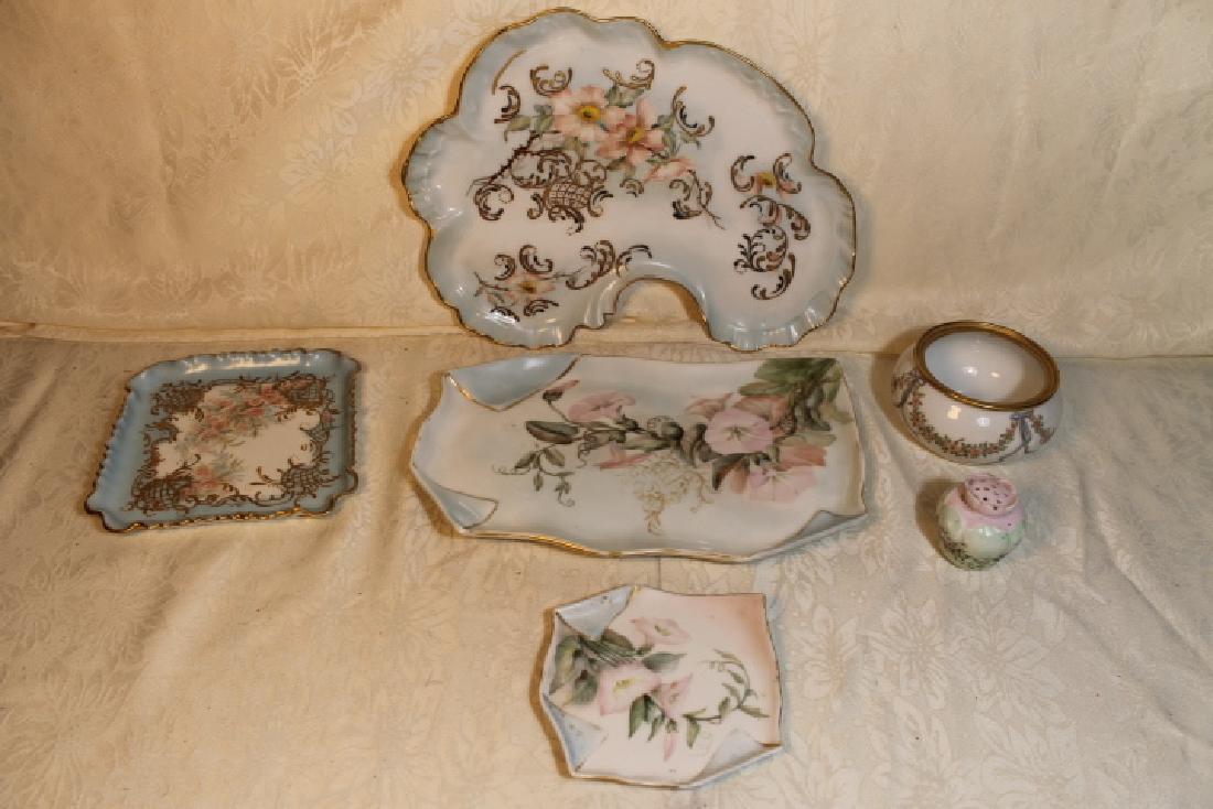 Six Hand Painted Henrietta Gardner Pcs (1 of 12)