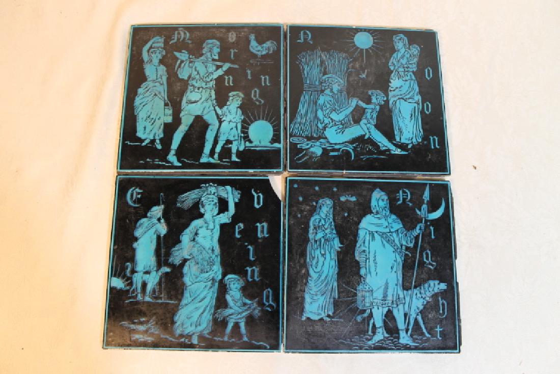 Four Minton Tiles (1 of 4)