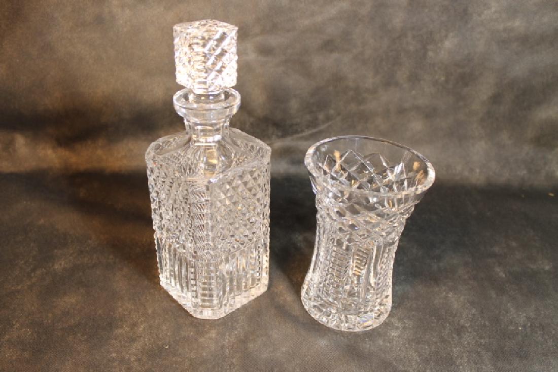 Waterford Decanter, & Vase (1 of 4)