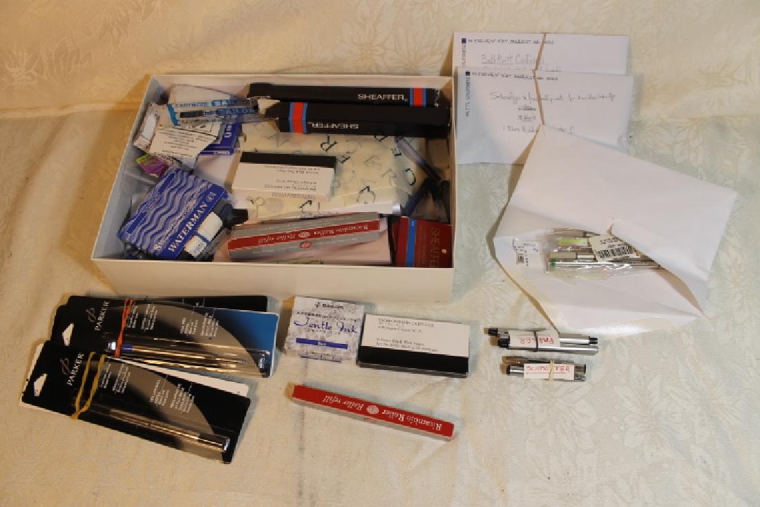 Box Lot of Assorted Pen Cartridges (1 of 1)