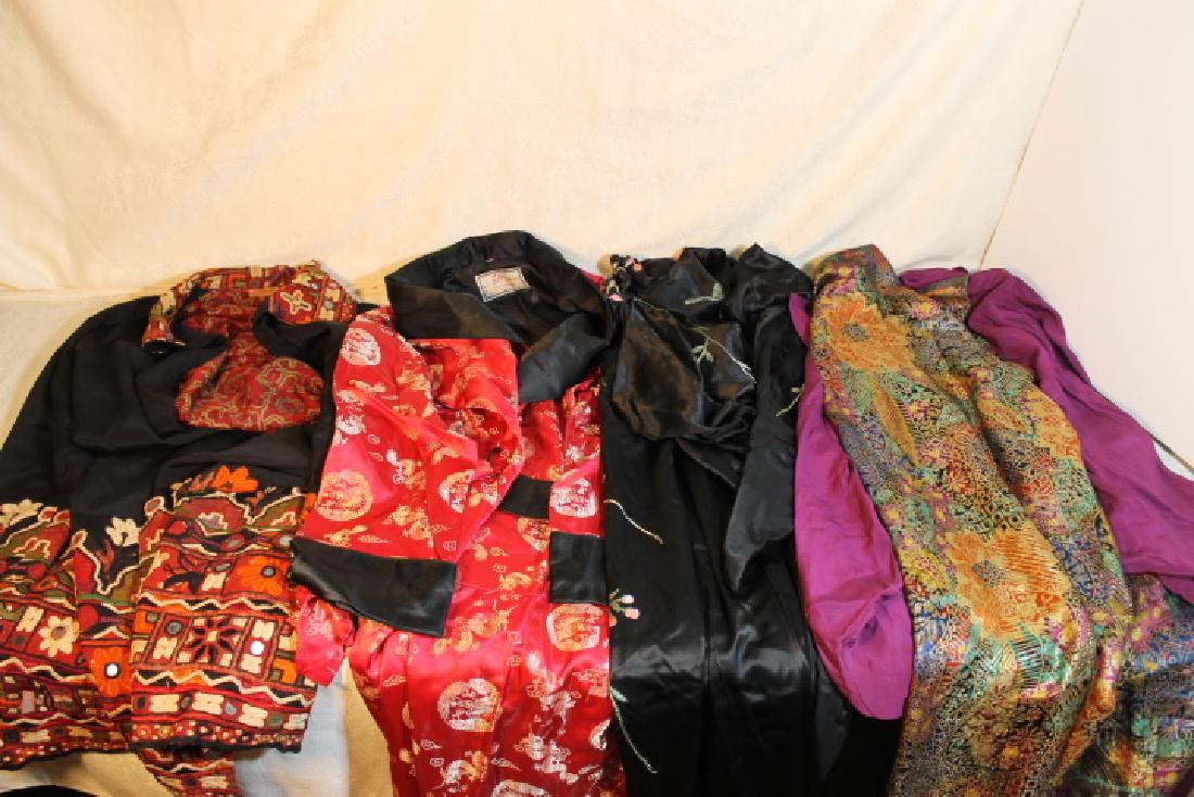 Lot of 4 Asian Robes (1 of 5)
