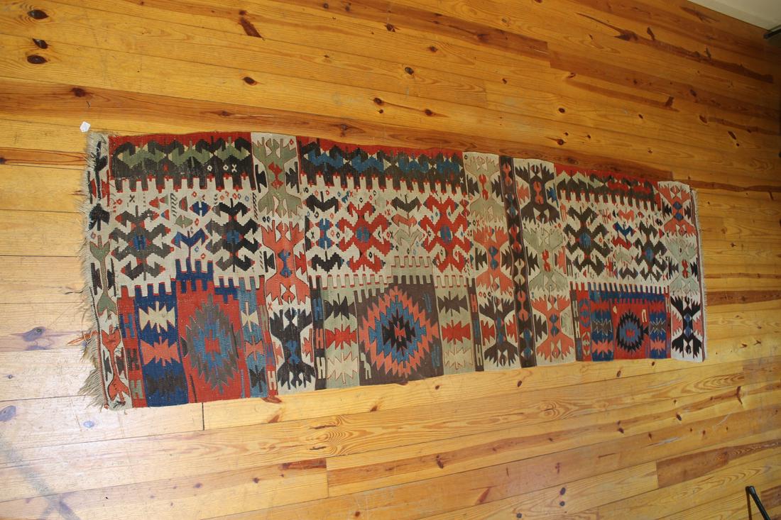 Asian runner in good condition, size is 9'8" x 2'10" (1 of 4)