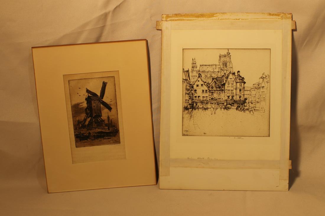 1. Ernest D. Roth ger. 1870 - 1964] titled "Abbeyville" (1 of 7)