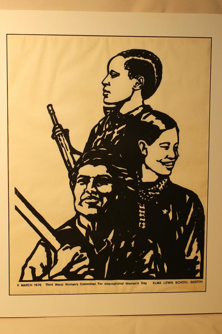 Elma Lewis School poster for International Womens Day, (1 of 5)