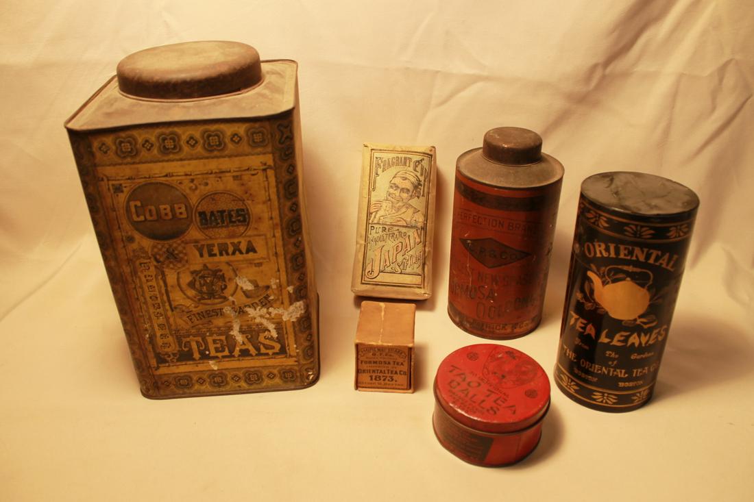 Six Tea Advertising Items (1 of 4)