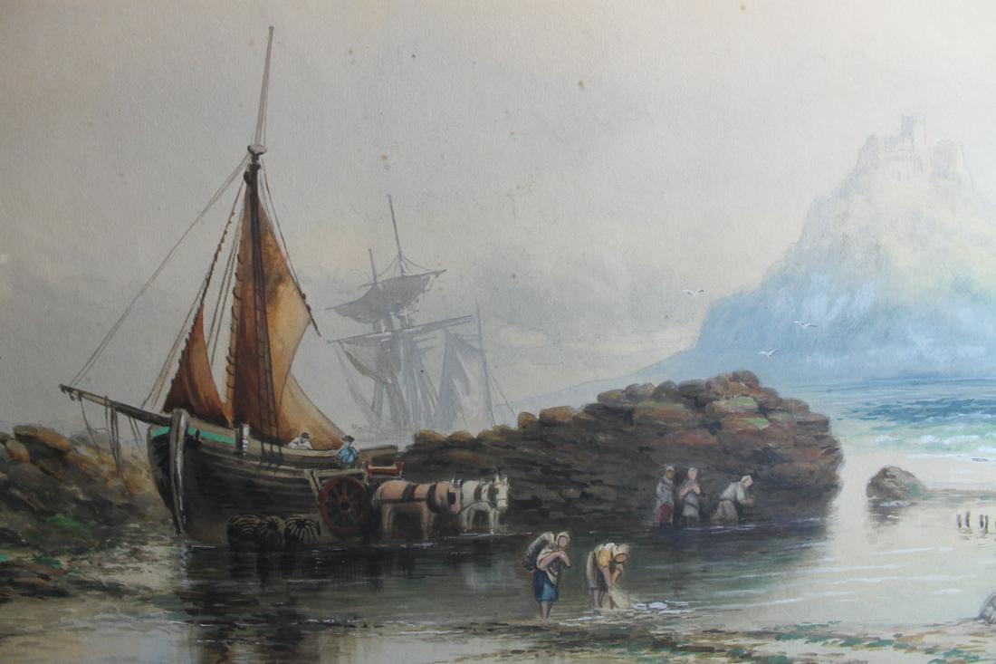 Watercolor, unsigned (1 of 3)