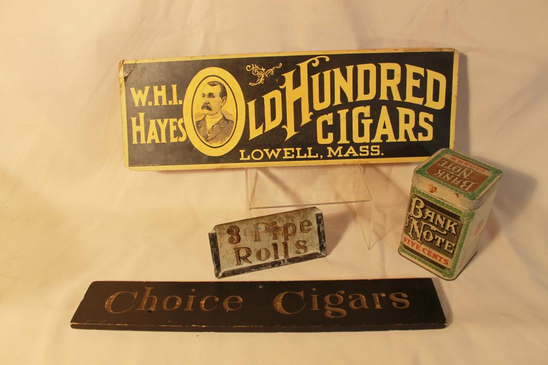Four Cigar Advertising Pcs (1 of 5)